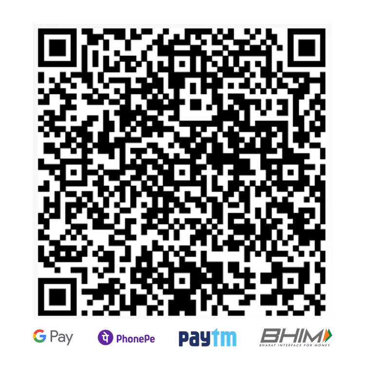 Donate via QR code