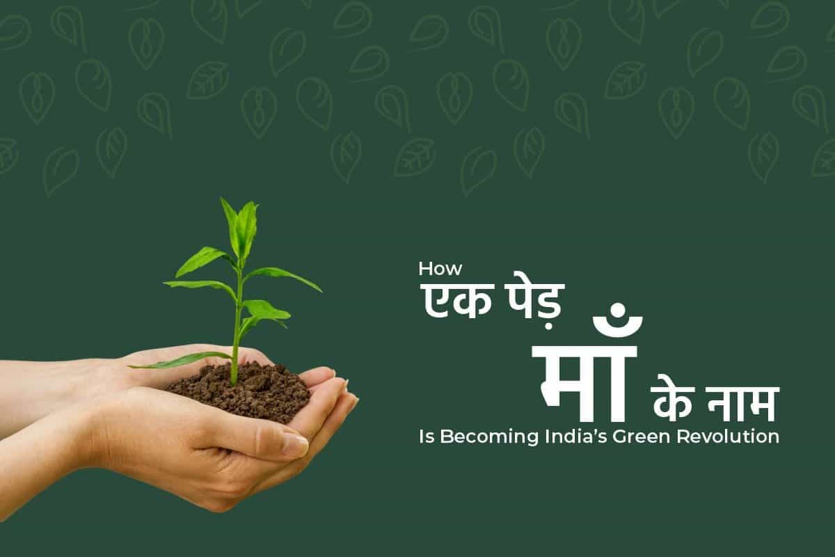 Ek Ped Maa Ke Naam: India’s Green Revolution Drive