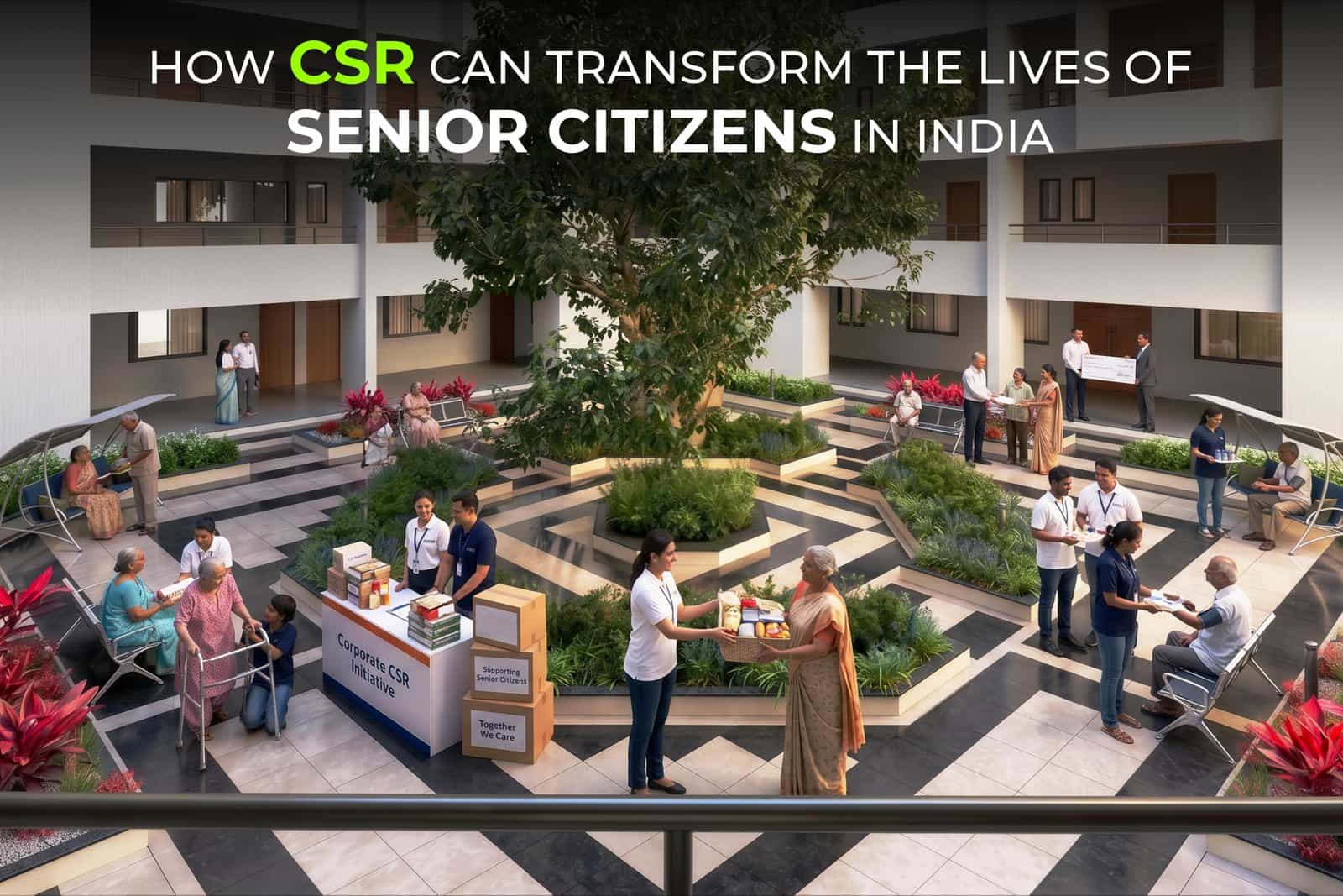 How CSR Can Transform the Lives of Senior Citizens of India