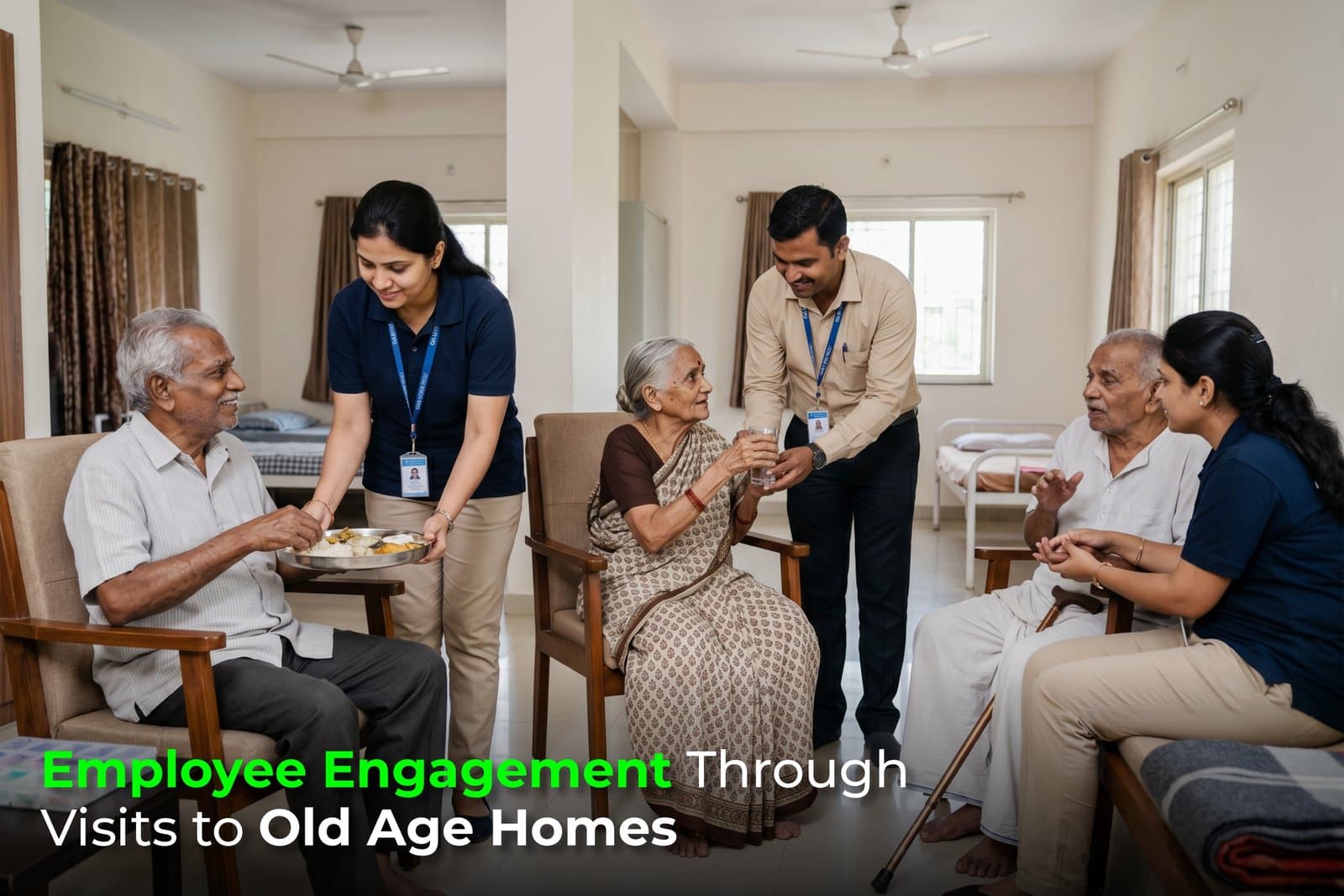 Employee Engagement Through Visits to Old Age Homes