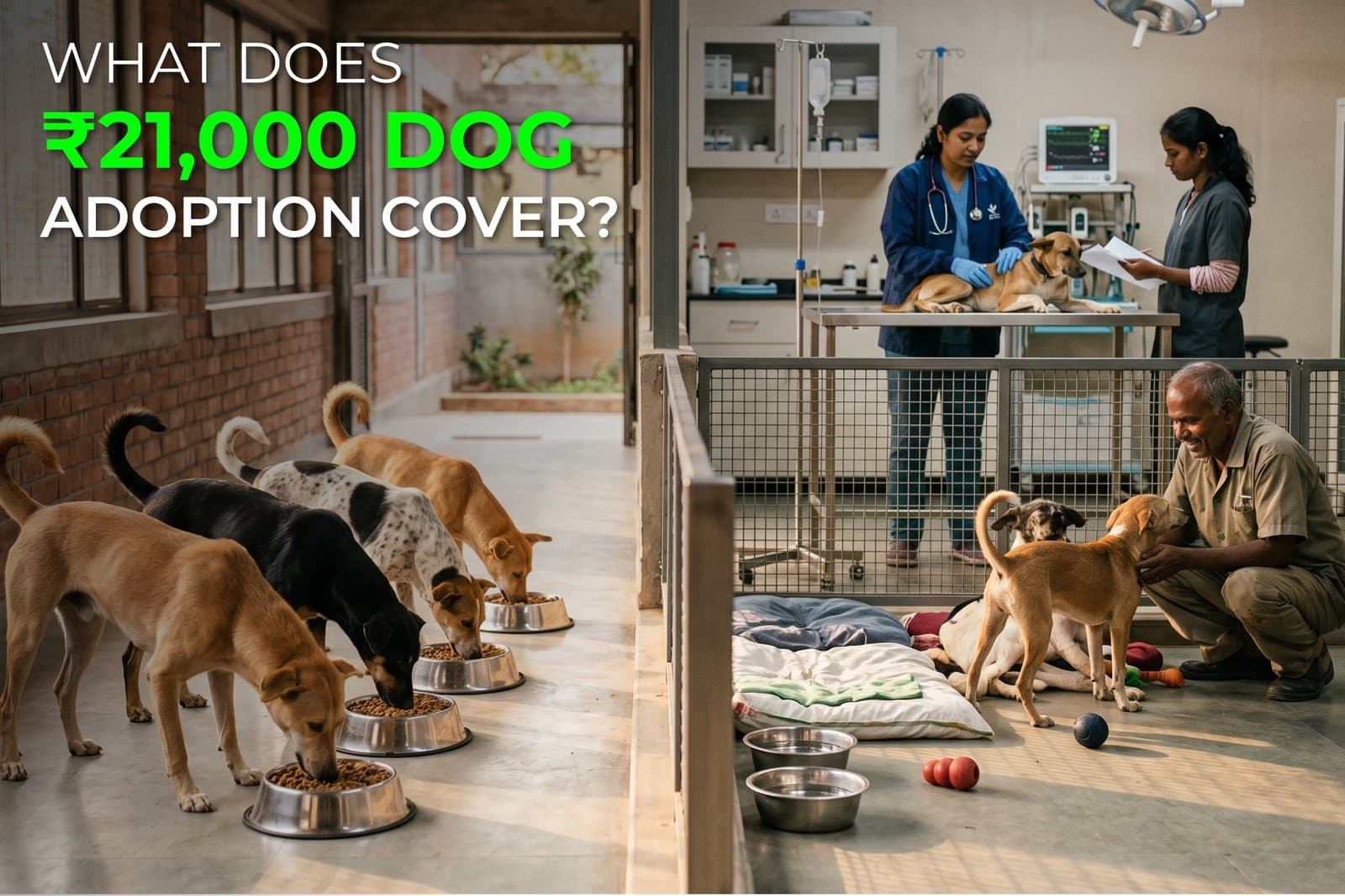 What Does ₹21,000 Dog Adoption Cover?
