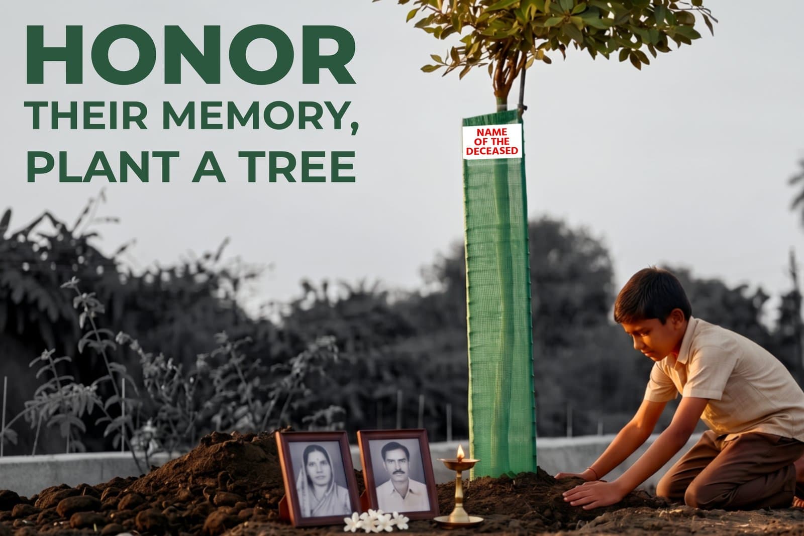 Honor the Memory of Your Loved Ones Through Memorial Tree Plantation