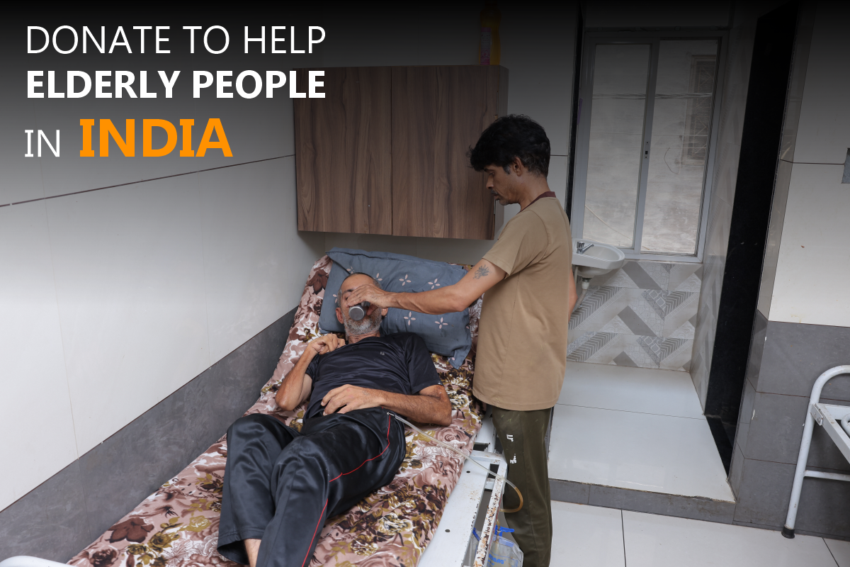 Donate to Help Elderly People in India from the USA