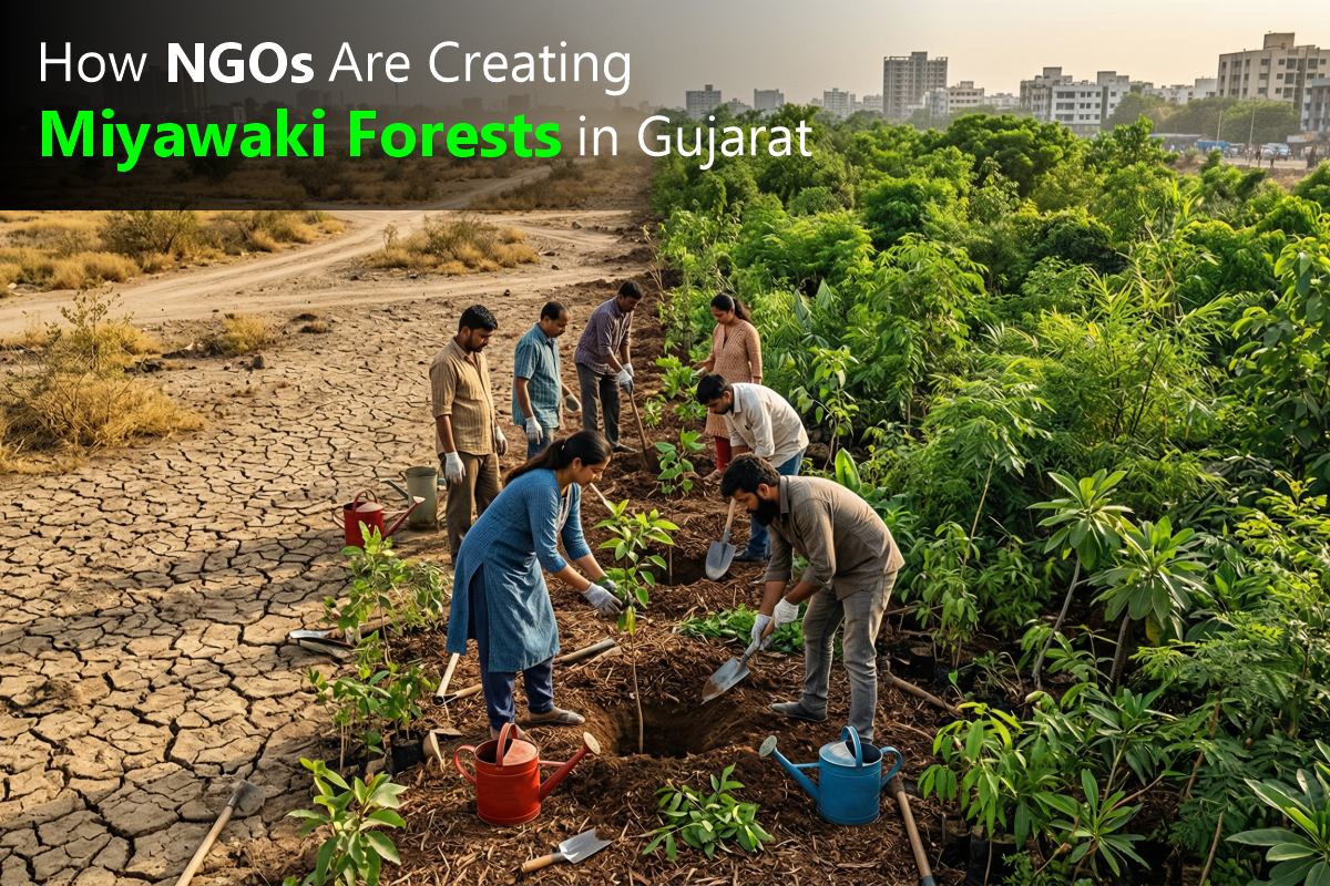How NGOs Are Creating Miyawaki Forests in Gujarat