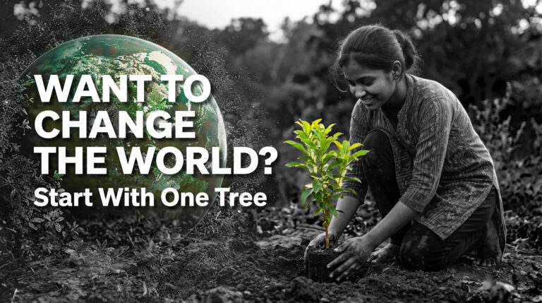 Want to Change the World Start With One Tree