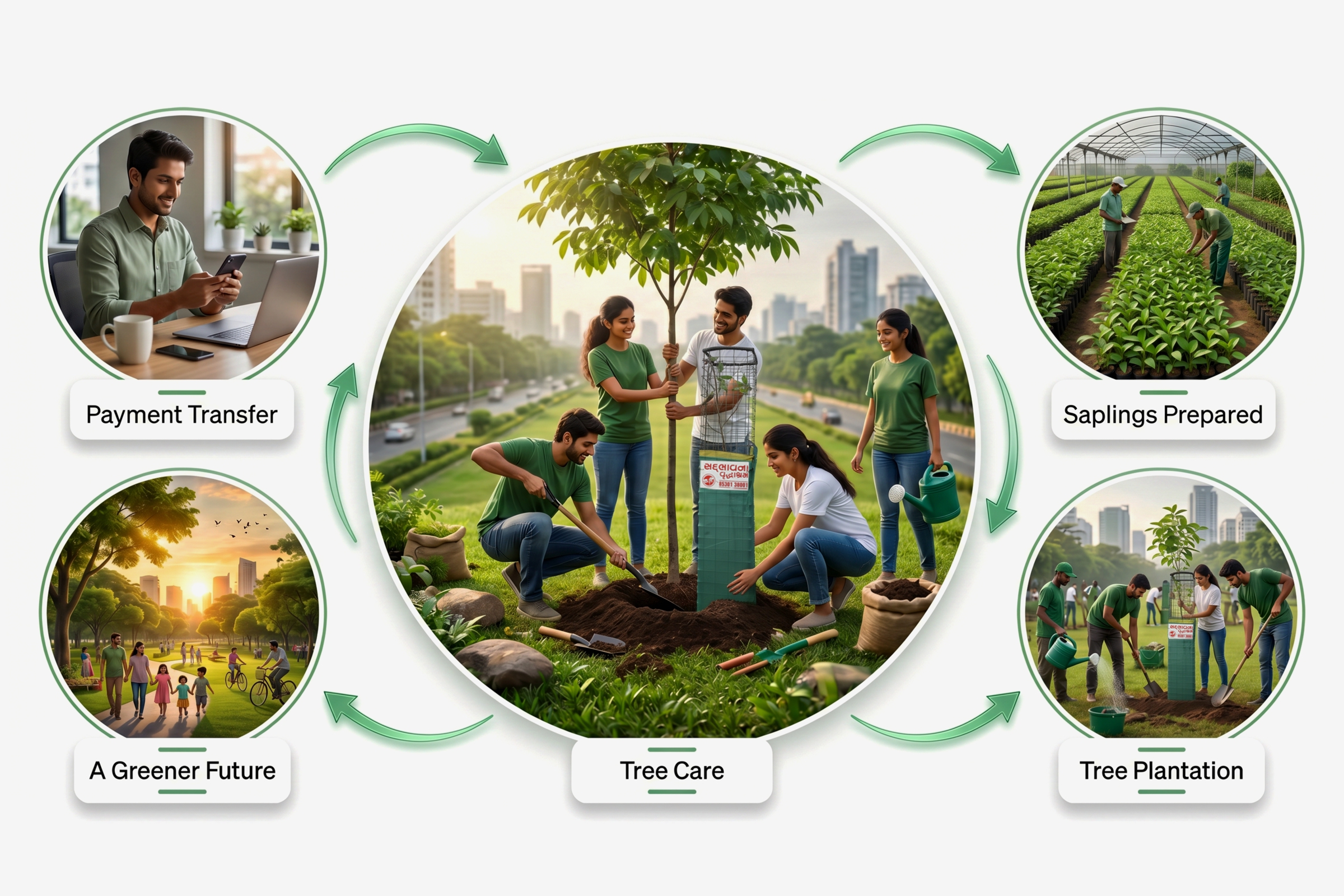What Happens After You Donate for 3,000 Tree Plantation