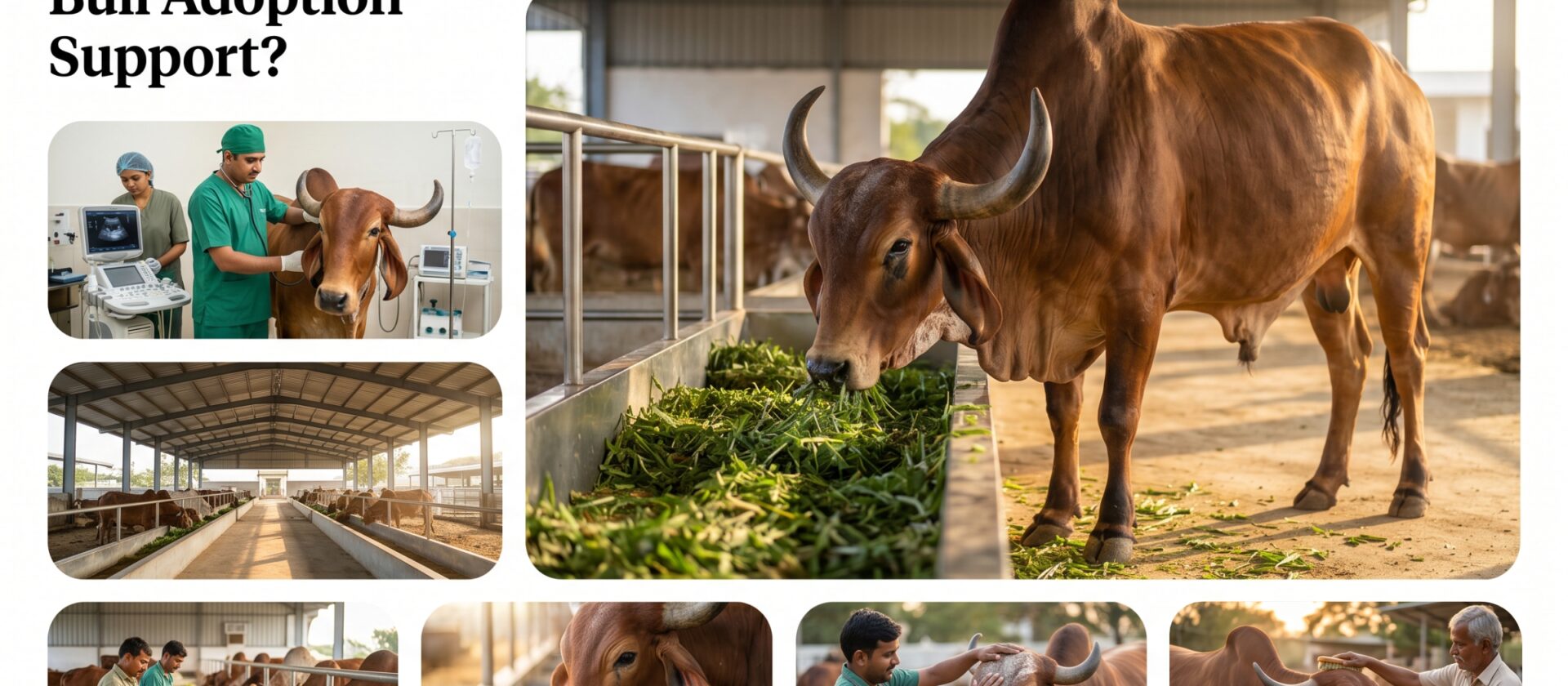 What Does ₹21,000 Bull Adoption Support
