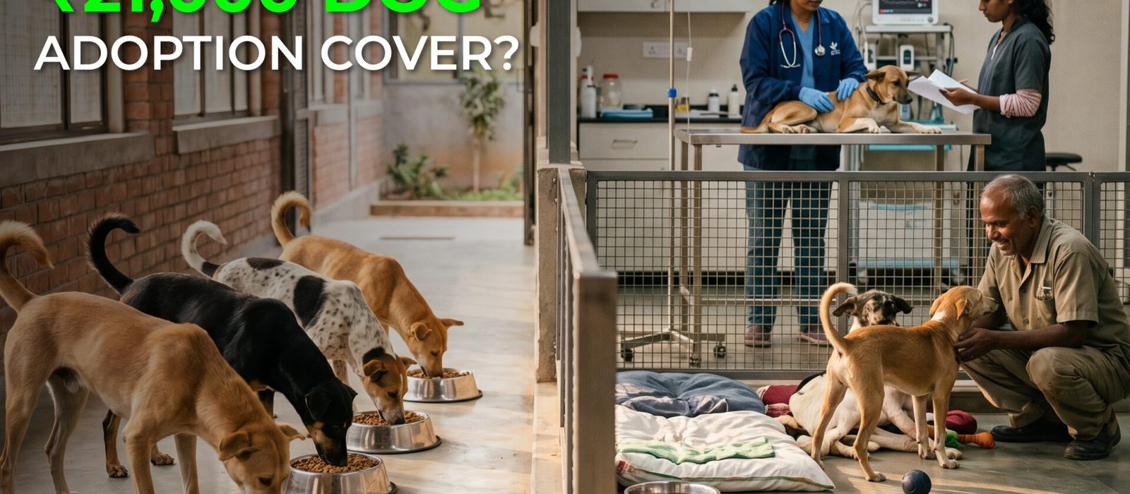 What Does ₹21,000 Dog Adoption Cover